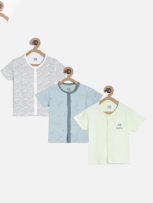 pack of 3 multi colored t-shirt - 21188874 - Very Small Image - 1