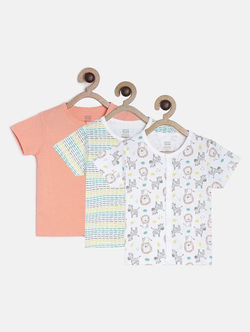 kids round neck combos t-shirts - 21188903 - Very Small Image - 1