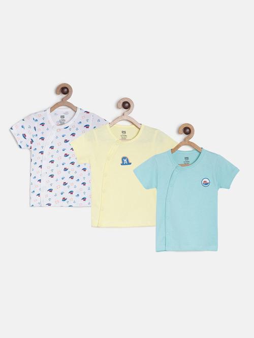 kids round neck combos t-shirts - 21188913 - Very Small Image - 1