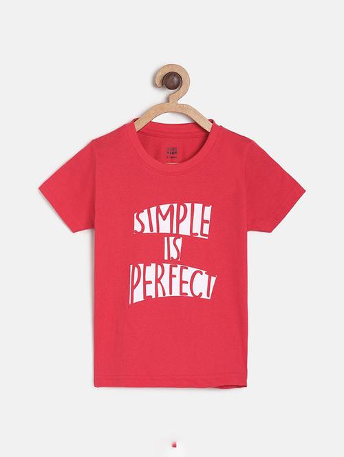 red cotton tshirt - 21188987 - Very Small Image - 1