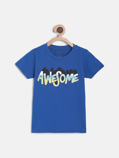 kids round neck printed t-shirt - 21188989 - Very Small Image - 1