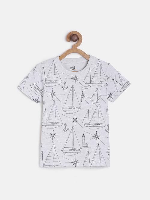 kids round neck printed t-shirt - 21188996 - Very Small Image - 1