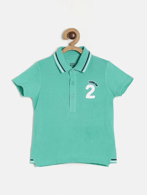 kids polo neck t-shirt - 21189070 - Very Small Image - 1