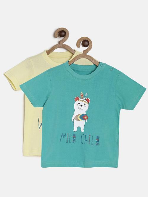 kids round neck combos t-shirts - 21189078 - Very Small Image - 1