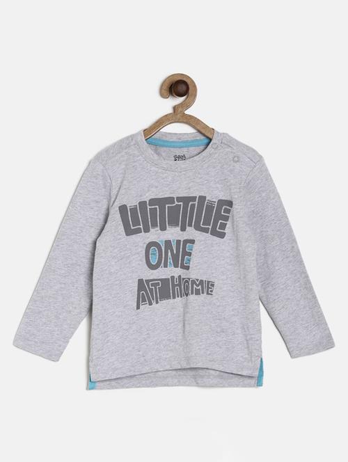 kids round neck printed t-shirt - 21189111 - Very Small Image - 1