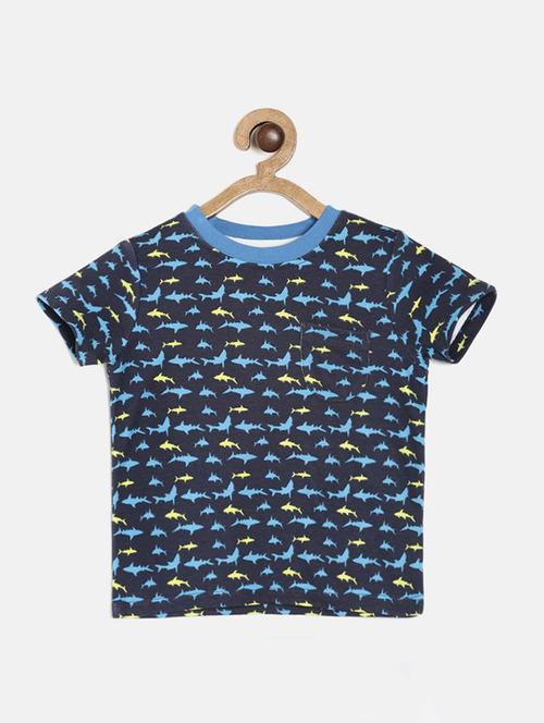 kids round neck printed t-shirt - 21189121 - Very Small Image - 1
