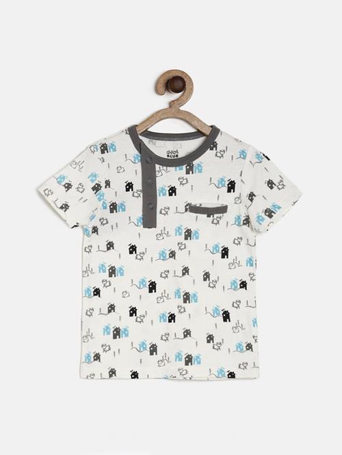 kids round neck printed t-shirt - 21189143 - Very Small Image - 1