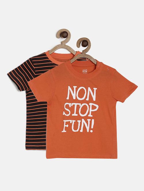 kids round neck combos t-shirts - 21189168 - Very Small Image - 1
