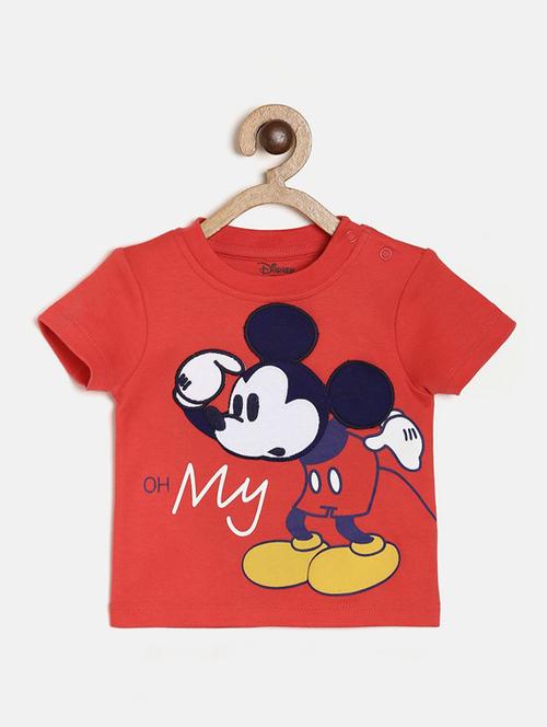 kids round neck printed t-shirt - 21189173 - Very Small Image - 1