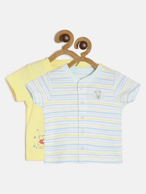 yellow cotton blend tshirt - 21189175 - Very Small Image - 1