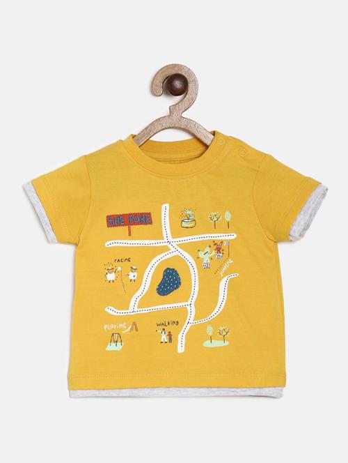 kids round neck printed t-shirt - 21189181 - Very Small Image - 1