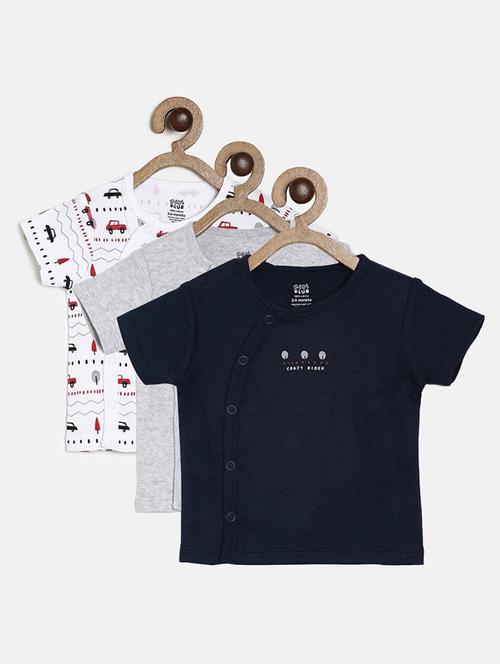 kids round neck combos t-shirts - 21189189 - Very Small Image - 1