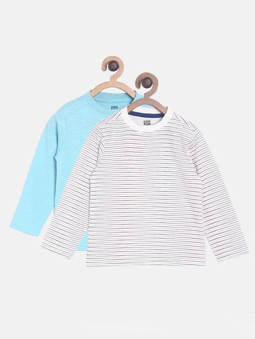 kids round neck combos t-shirts - 21189196 - Very Small Image - 1