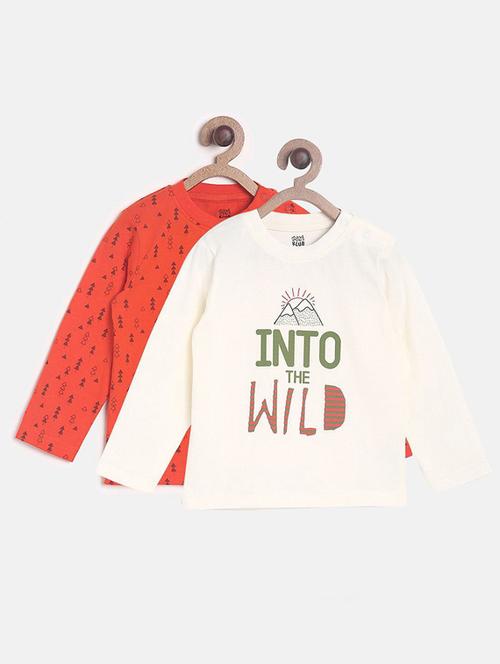 kids round neck combos t-shirts - 21189227 - Very Small Image - 1