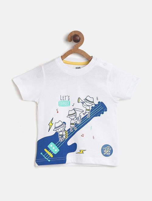 kids round neck printed t-shirt - 21189285 - Very Small Image - 1