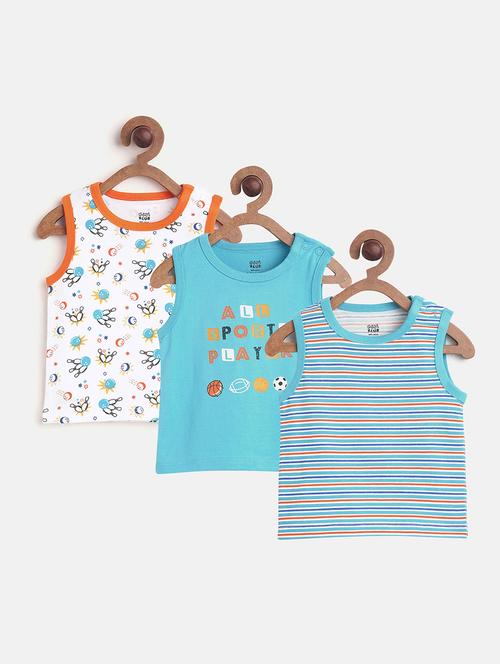 kids round neck combos t-shirts - 21189298 - Very Small Image - 1