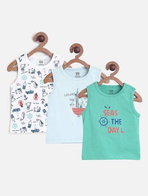 multi colored cotton blend tshirt - 21189299 - Very Small Image - 1