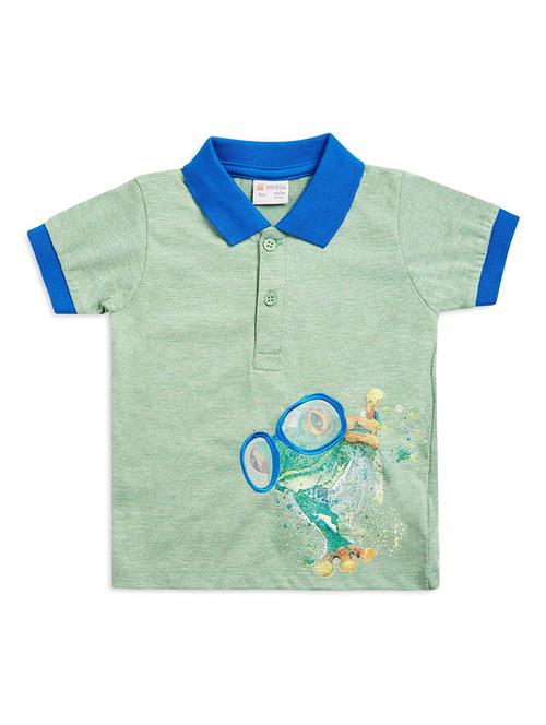 boy's short sleeve polo t-shirt - 21189322 - Very Small Image - 1