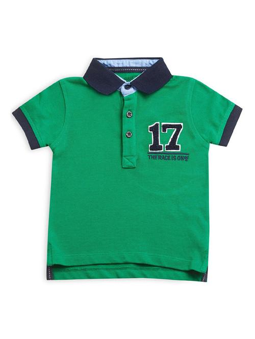 boy's short sleeve polo t-shirt - 21189344 - Very Small Image - 1