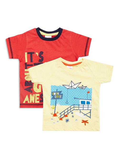 pack of 2 multi colored t-shirt - 21189377 - Very Small Image - 1