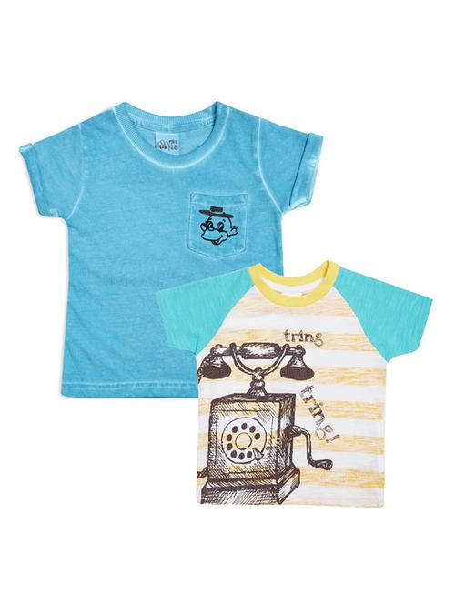 multi colored cotton blend tshirt - 21189383 - Very Small Image - 1
