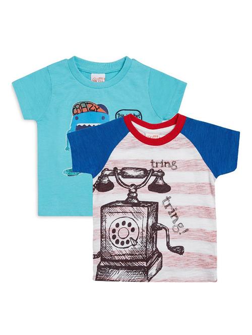 kids round neck combos t-shirts - 21189387 - Very Small Image - 1