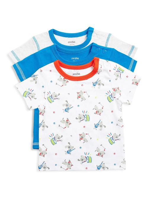 kids round neck combos t-shirts - 21189402 - Very Small Image - 1