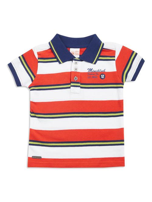 kids polo neck printed t-shirt - 21189441 - Very Small Image - 1