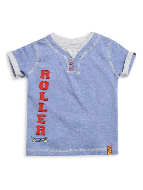kids round neck printed t-shirt - 21189450 - Very Small Image - 1
