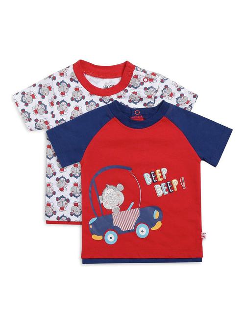 kids round neck combos t-shirts - 21189540 - Very Small Image - 1