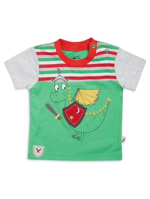 kids round neck printed t-shirt - 21189547 - Very Small Image - 1
