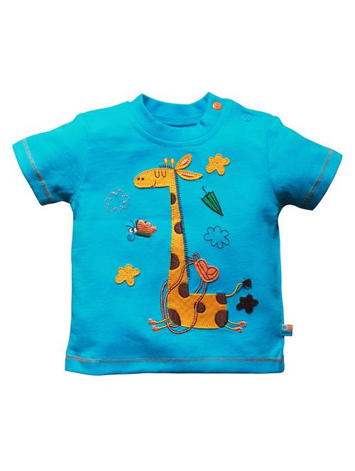 green cotton blend tshirt - 21189594 - Very Small Image - 1