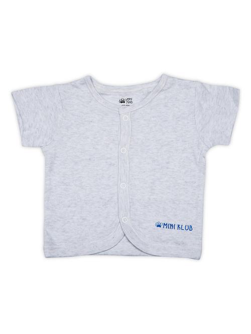 kids round neck solids t-shirt - 21189616 - Very Small Image - 1