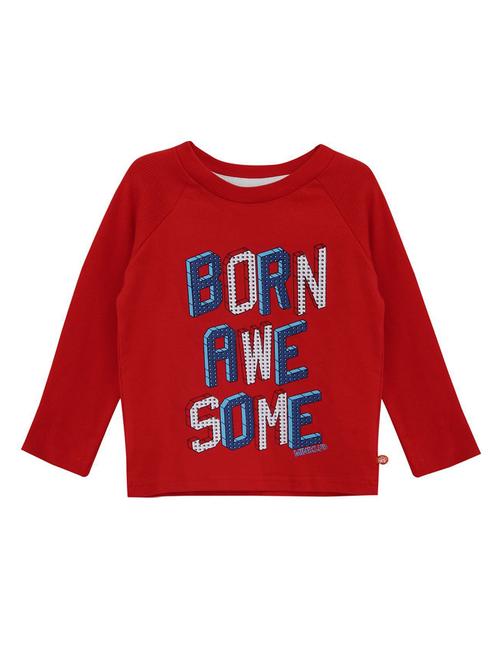 kids round neck printed t-shirt - 21189635 - Very Small Image - 1