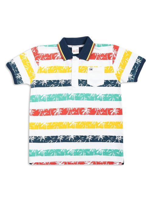 boy's short sleeve polo t-shirt - 21189716 - Very Small Image - 1