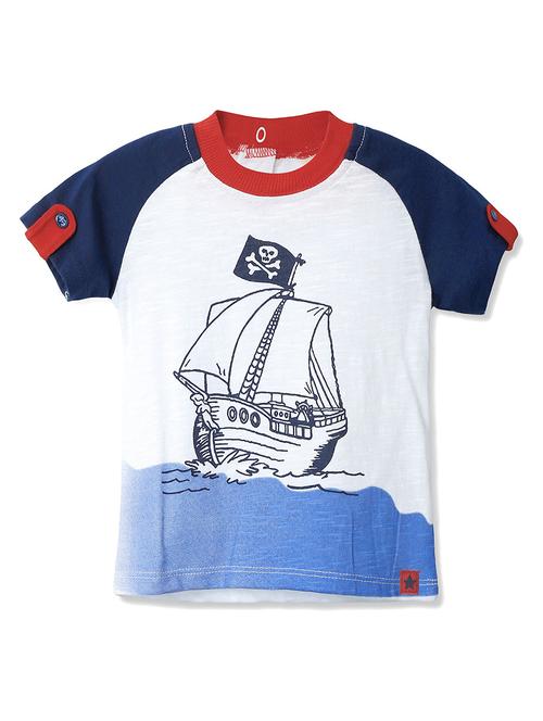 kids round neck printed t-shirt - 21189733 - Very Small Image - 1