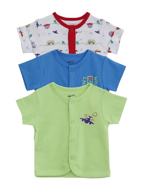 kids round neck combos t-shirts - 21189779 - Very Small Image - 1