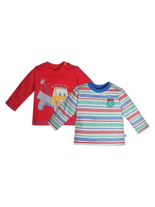 pack of 2 multi colored t-shirt - 21189847 - Very Small Image - 1