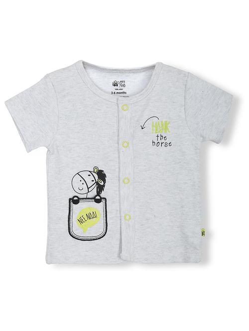boy's round neck printed t-shirt - 21189870 - Very Small Image - 1