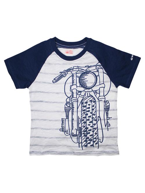 kids round neck printed t-shirt - 21189902 - Very Small Image - 1