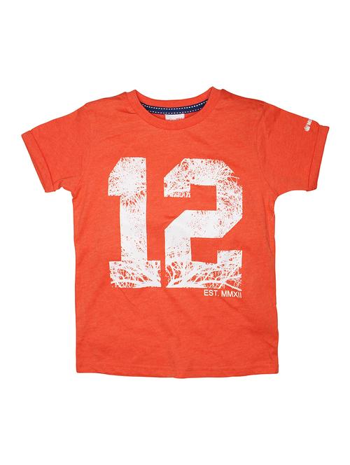 boy's round neck printed t-shirt - 21189911 - Very Small Image - 1