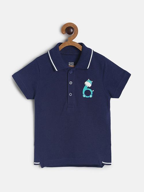 boy's short sleeve polo t-shirt - 21189957 - Very Small Image - 1