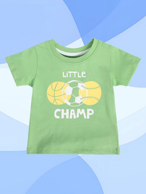 kids round neck printed t-shirt - 21190061 - Very Small Image - 1