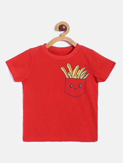 boy's round neck printed t-shirt - 21190189 - Very Small Image - 1