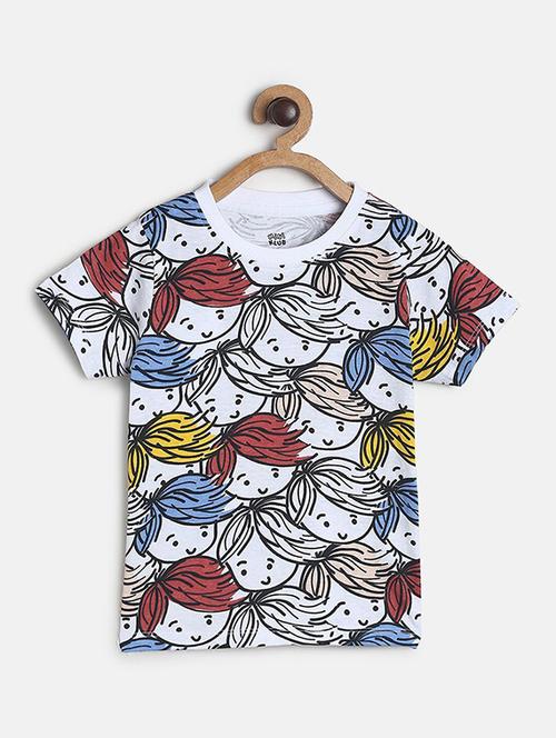 boy's round neck printed t-shirt - 21190194 - Very Small Image - 1