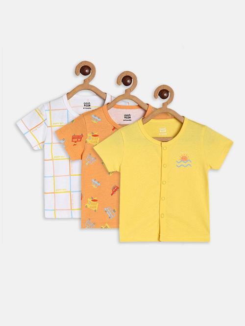 pack of 3 multi colored t-shirt - 21190209 - Very Small Image - 1