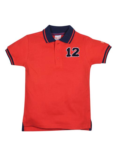 boy's short sleeve polo t-shirt - 21190271 - Very Small Image - 1