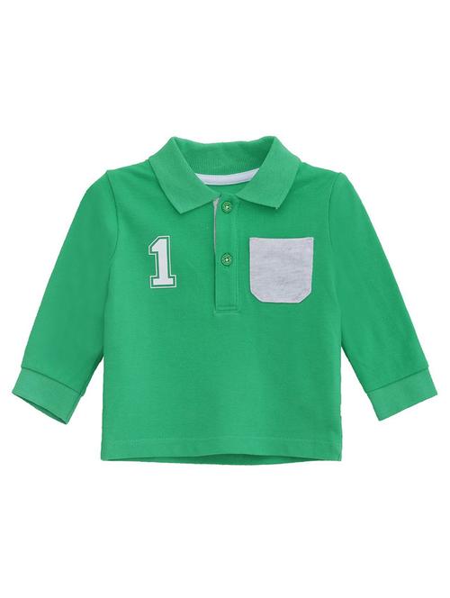 boy's long sleeve polo t-shirt - 21190352 - Very Small Image - 1