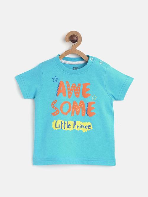 boy's round neck printed t-shirt - 21190369 - Very Small Image - 1