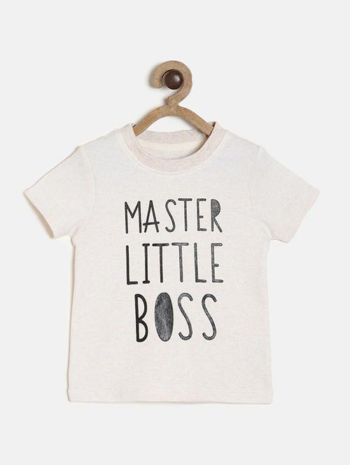 boys round neck cotton t-shirt - 21190388 - Very Small Image - 1